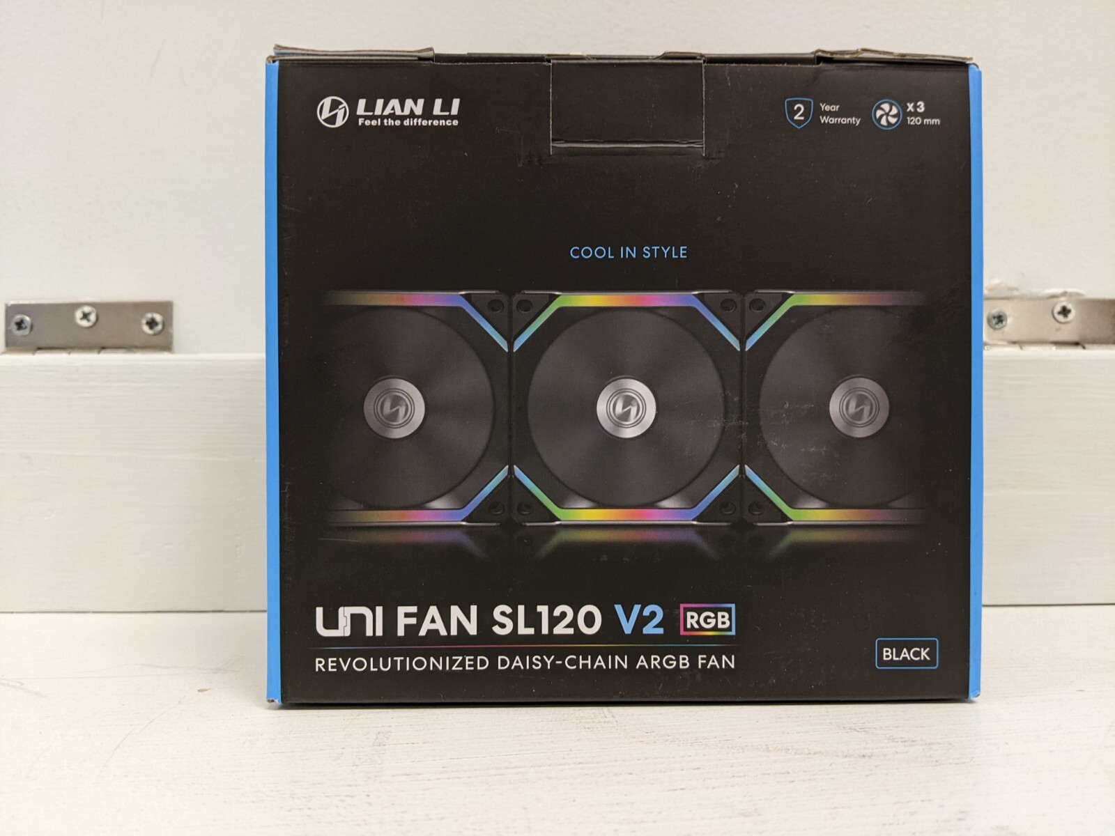 PC Cooling Fans With Lighting Uni Fan 3-Pack - RGB Case Fans With
