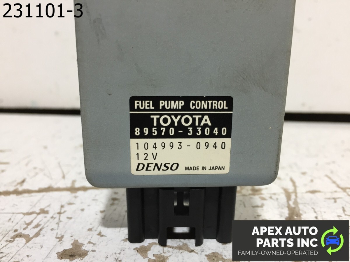 OEM 2015 Lexus ES350 3.5L FUEL PUMP CONTROL MODULE