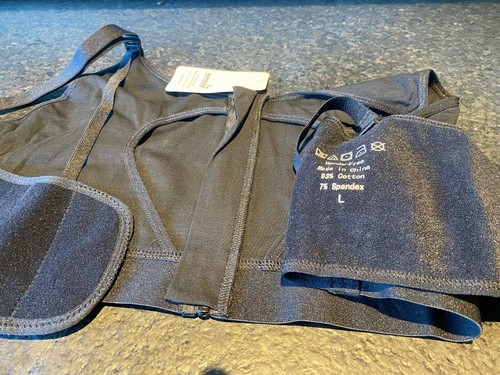 Momcozy Black Breast Feeding/Pumping Bra.Sz L NWT - Picture 3 of 5