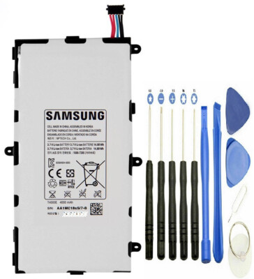 Original Samsung Galaxy Tab 3  7.0 Akku T4000E Batterie T210 T211 T215 +Werkzeug