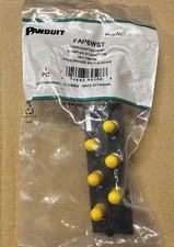 PANDUIT FAP6WST MM FIBER OPTIC ADAPTER PANEL BRAND NEW! LOT OF 4