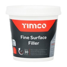 TIMCO 600g Fine Surface Filler - Smooth Quick Set Interior Wall & Ceiling Filler