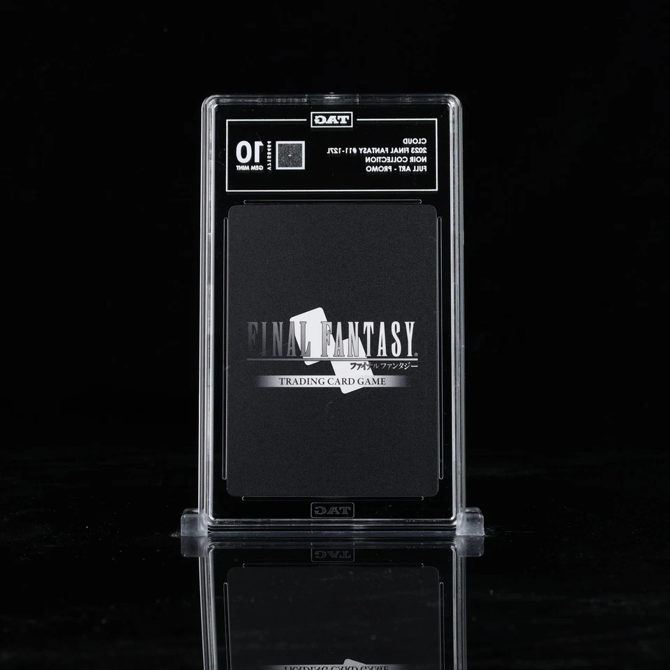 TAG 10 CLOUD 2023 FINAL FANTASY PROMOS #11-127L NOIR COLLECTION - Image 2 of 2