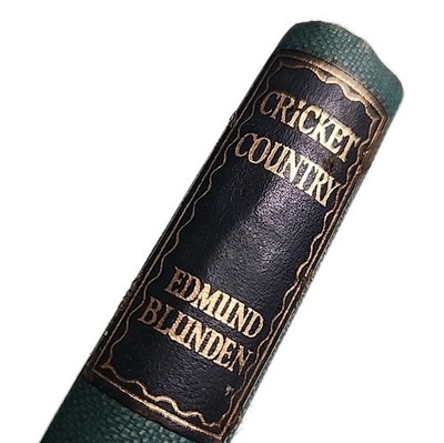Cricket Country Edmund Blunden Imprint 1945 Hardback Book