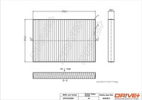 Dr!ve+ Filter, Innenraumluft FüR Chrysler