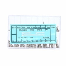 300PCS 6-23mm Watch Bracelet Link Cotter Pins Bars Screw for Seiko Band