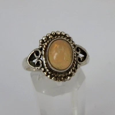 Vintage Damenring im orientalischen Stil 925er Sterling Silber (130421)
