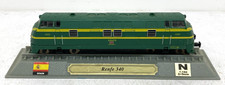 LOCOMOTIVES OF THE WORLD DEL PRADO - RENFE 340 - N GAUGE MODEL TRAIN 078