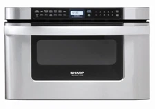 Sharp 24 Inch Microwave Oven Drawer, KB6524PSY
