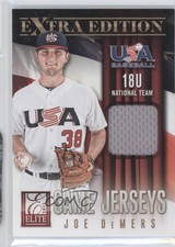 2013 Panini Elite Extra Edition 18U National Team Game Jerseys Joe DeMers #3 0s3