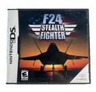 F-24: Stealth Fighter Nintendo DS 2007 Manual Case CIB Complete VGC