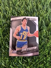 2024-25 Panini Prizm Black #283 John Stockton Legends Utah Jazz B18