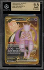 Pokemon Team Rocket's Mewtwo ex Destined Rivals Ultra Rare #240 BGS 9.5