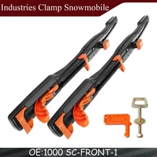 2 PCS Industries Super Clamp 2 Snowmobile/Sled Trailer Tie Down 1000 SC-FRONT-1