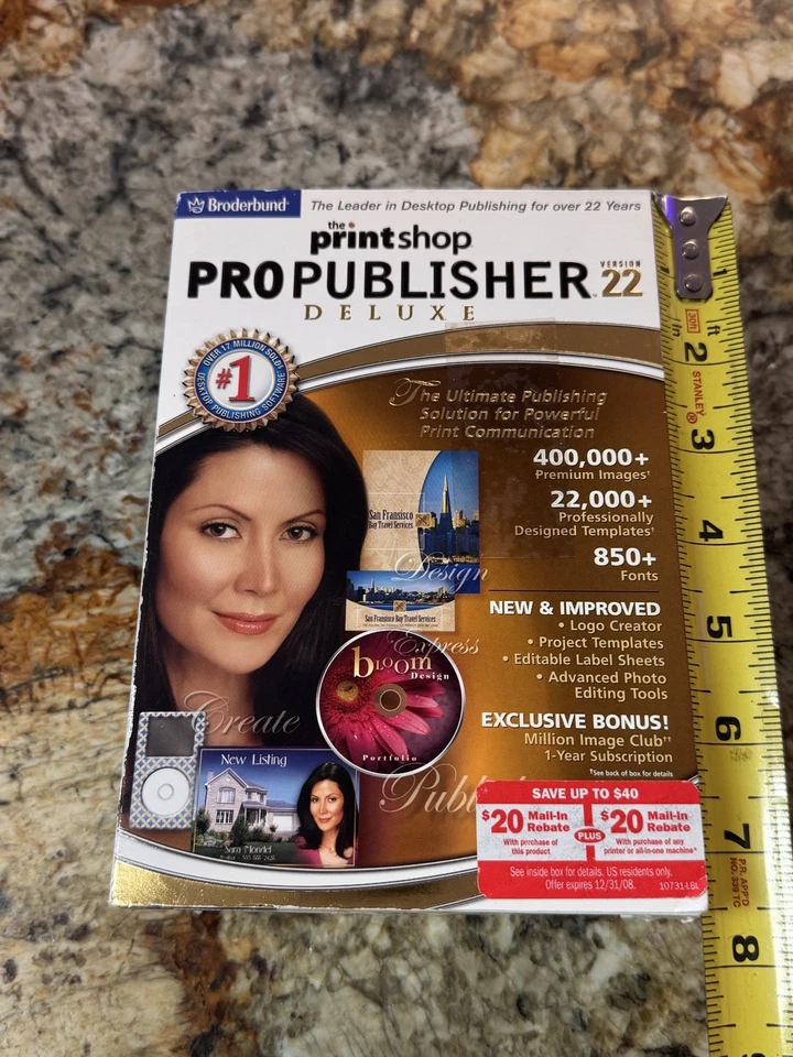 The Print Shop Pro Publisher 22 Deluxe [DVD] [OLD VERSION] - Image 3 of 4