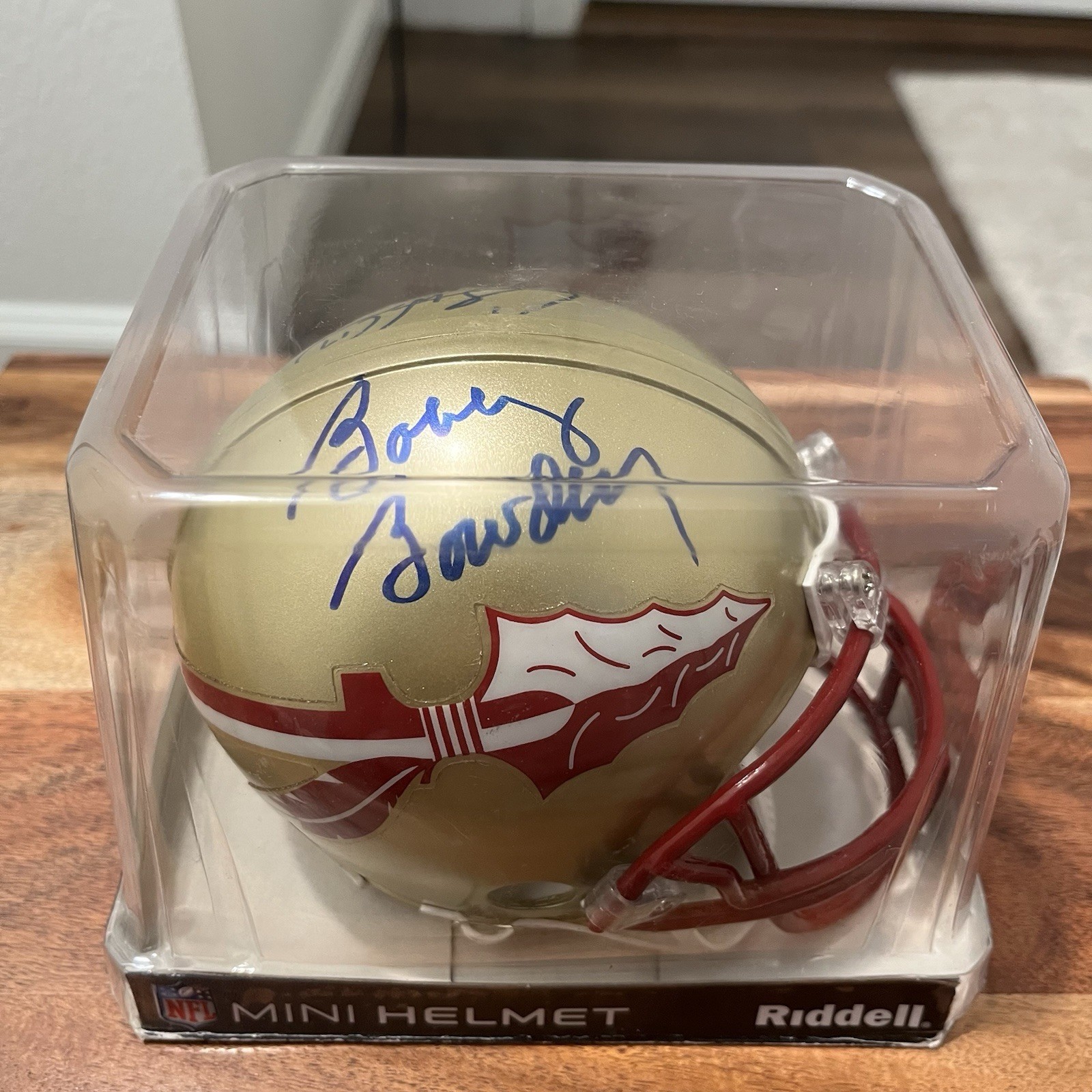 Charlie Ward Autographed Signed Florida State Seminoles FSU Seminoles Mini Helmet Bobby Bowden Heisman Inscription 
