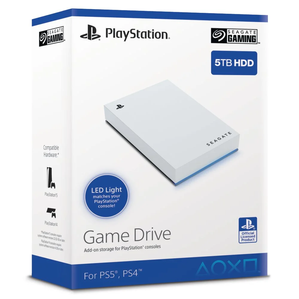 バッファロー ポータブルHDD  4TB PS5 ゲーム 5TB 6TB Seagate Game Drive for PS5 5TB External USB 3.0 Portable Hard