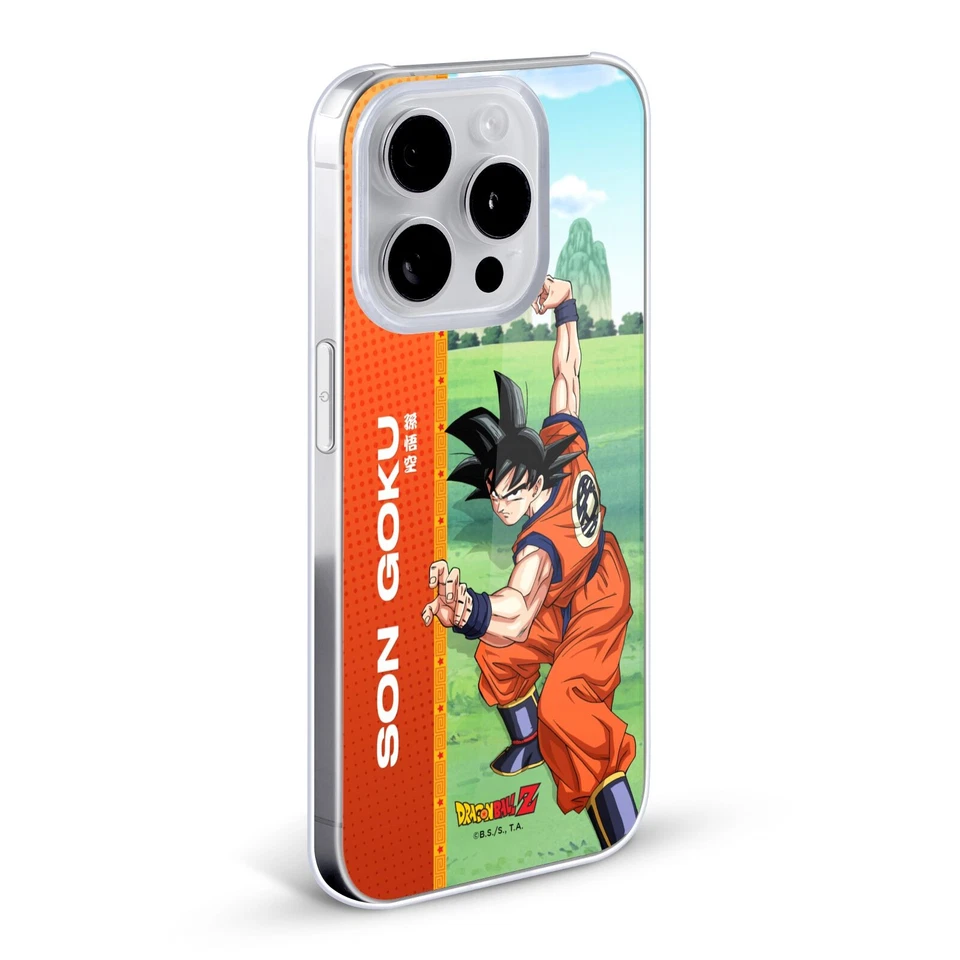 FUNDA TRASERA OFICIAL DRAGON BALL Z SAIYAN ARC PERSONAJES PARA TELÉFONOS APPLE iPHONE Foto 2 de 4