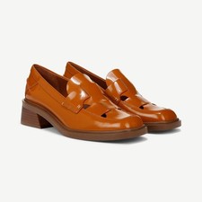 Franco Sarto Women's Gene Cut Out Heeled Loafer