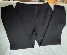 SPANX black shaping leggings in size L 