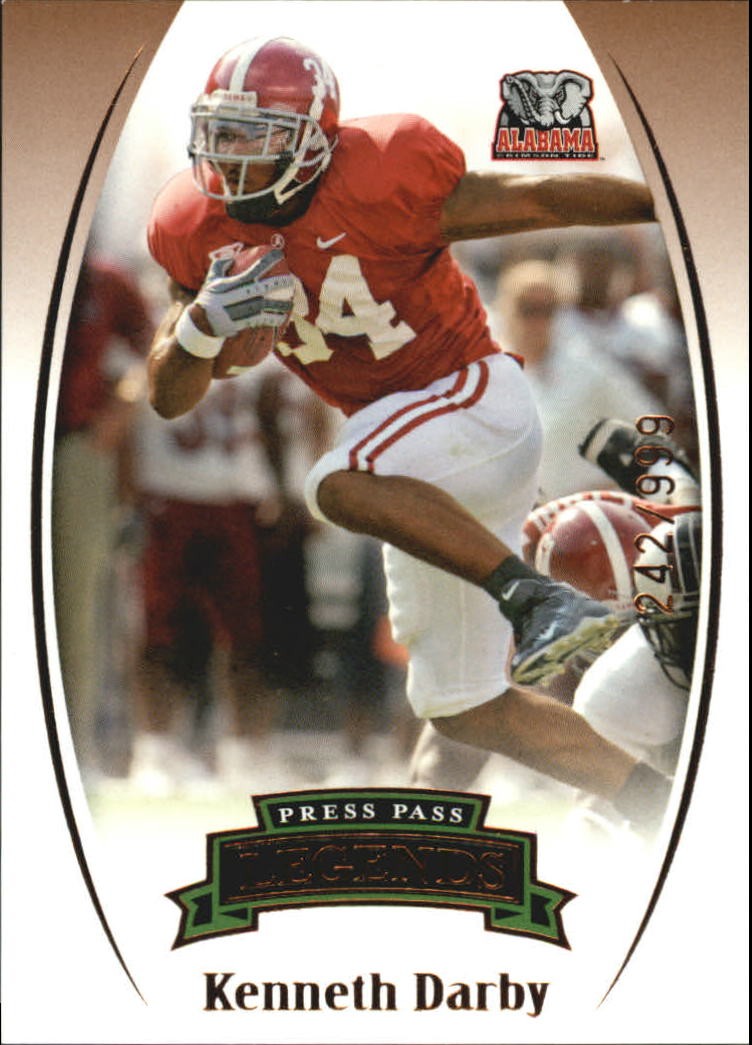 2007 Press Pass Legends Football Bronze Parallel Singles xxx/999 - You Choose