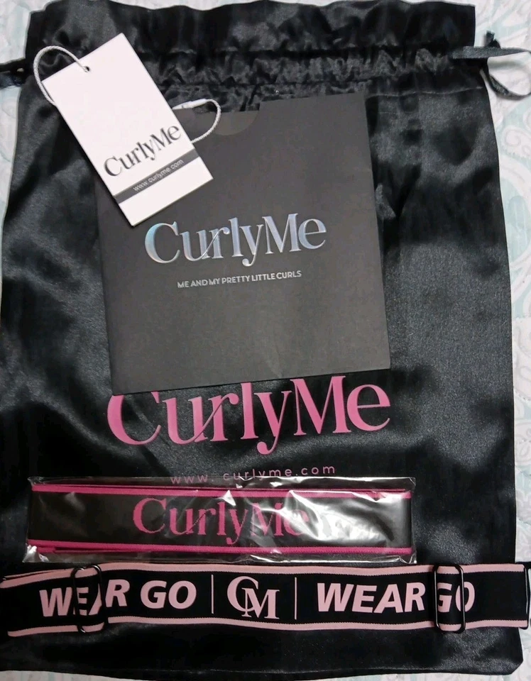 Новый с Ярлыками!! Бесклеевой парик Curly Me 8 дюймов, аксессуары, инструкции, инструменты и капот - Изображение 3 из 4