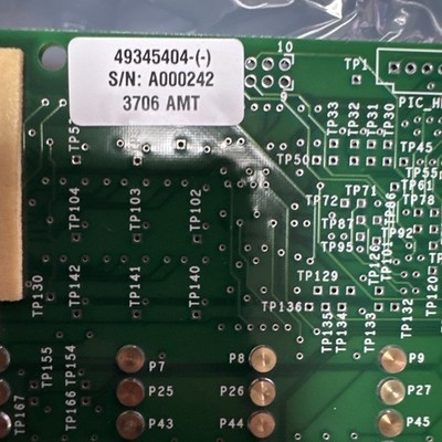 Universal Instruments Precision Pro Feeder Interface Board 49345404