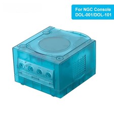 Replacement Shell Transparent Case Protective Housing for DOL-001 Game Console