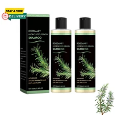 2 PCS Organic Rosemary Hair Growth Shampoo, Nourishing & Regenerating Rosemary H