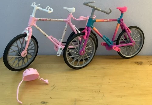 Vintage Barbie Bicycles - Country Bike Ride & Biking Fun As Is 1995 & 96