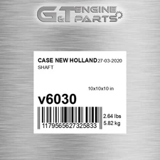V6030 SHAFT fits CASE NEW HOLLAND (Surplus Open Box)