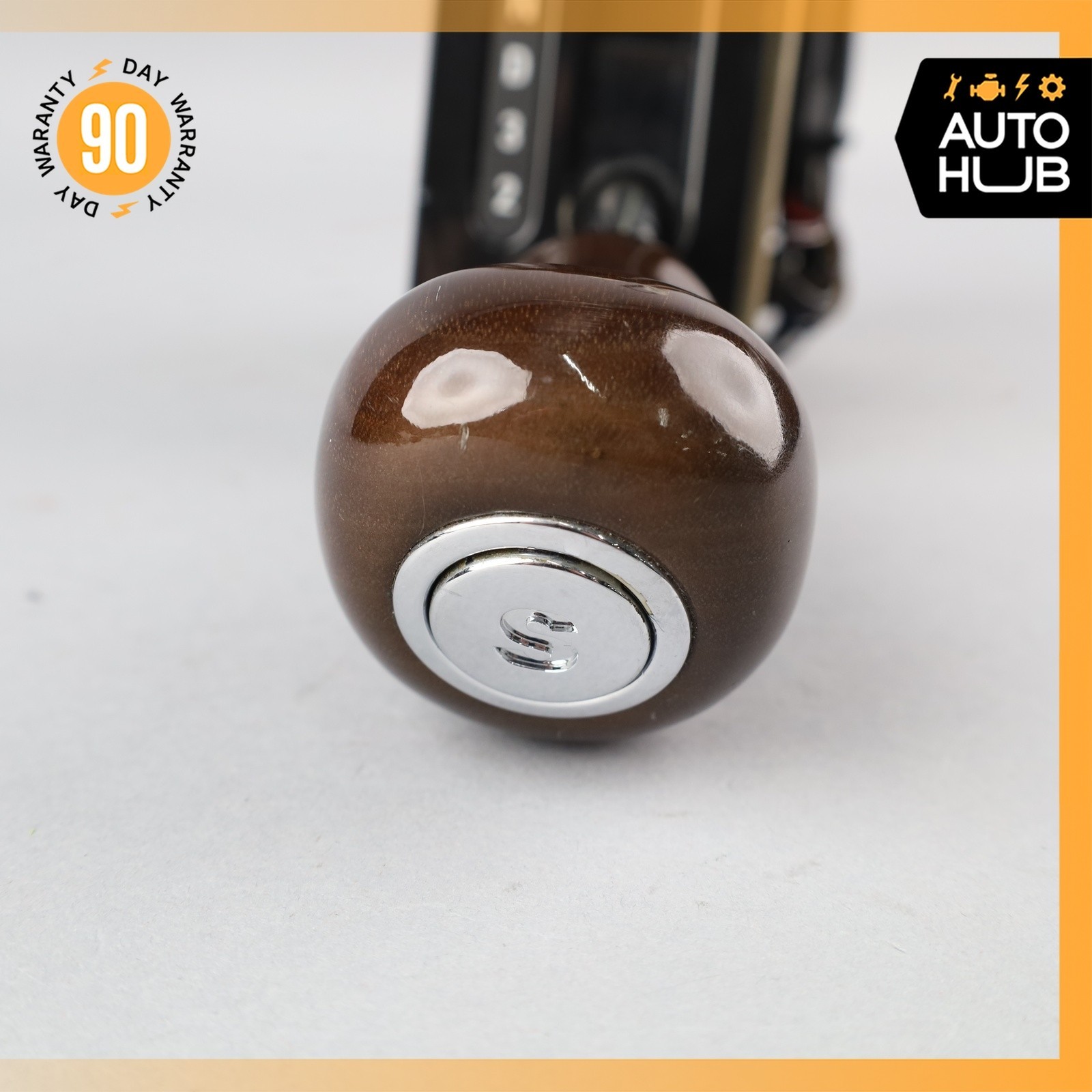 99-04 Bentley Arnage Floor Shifter Gear Shift Selector Box Wood OEM 42k