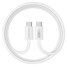 40Gbps USB C to C Data Transfer Cable for Thunderbolt 4/3, 3.3FT, White