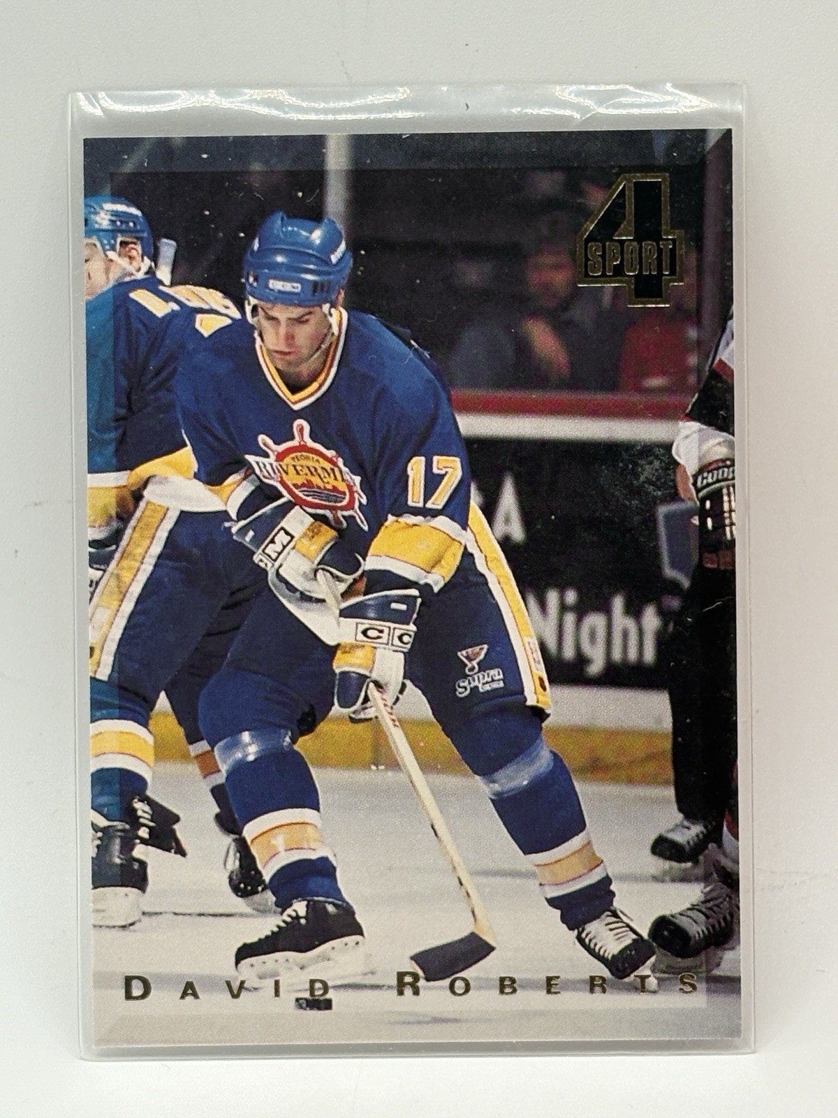1994 Classic Four Sport #141 David Roberts Peoria Rivermen St. Louis Blues
