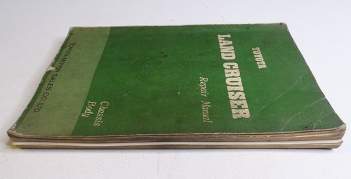 *as-is* 1967 Toyota Land Cruiser FJ55 FJ55V Original Factory Service Manual Book - Picture 5 of 17