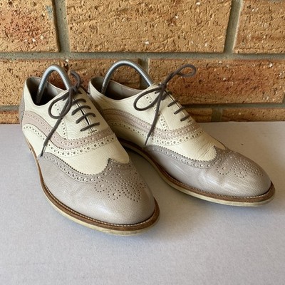 Fratelli Rossetti (Italy) Leather Derby / Oxford lace-up Brogues ~ sz 41 / 11