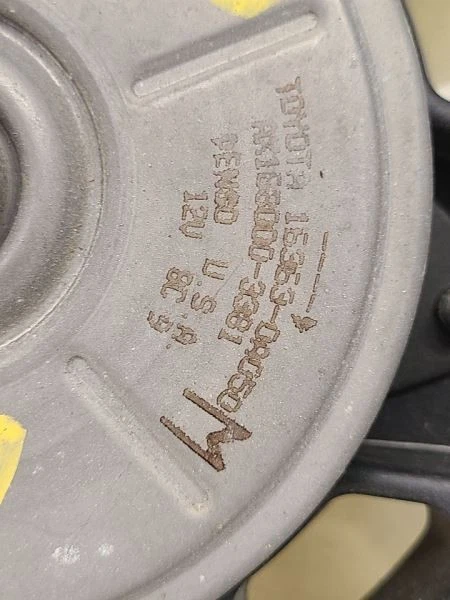 00-04 TOYOTA AVALON Radiator Fan Motor Fan Assembly Passenger Right   Foto 3 de 4