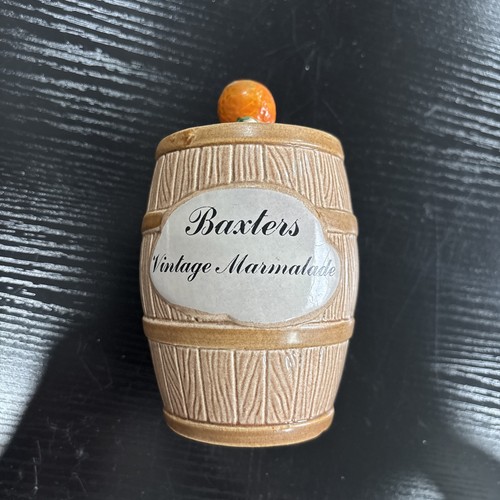 Vintage Baxters Marmelade Pot Produced by Govancroft GLASGOW (Mid 20thC)