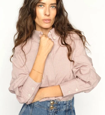 MOS MOSH Britze Check Hemd Bluse Top Shirt  size S  neue Kollektion UVP 119,- - Bild 1 von 4