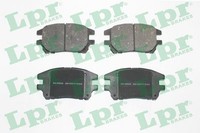 LPR Bremsbelagsatz Scheibenbremse 05P1332 FüR Lexus RX MCU15 300 MCU10_ MCU10R