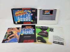 SPACE INVADERS (Super Nintendo SNES) Complete CIB - Tested - Authentic