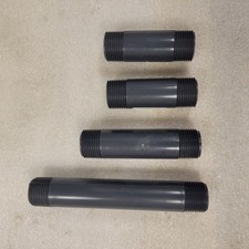 GSR  3/4" X 6  , 4   Two 3   Four Total Pvc Pipe Nipples  Sch 80