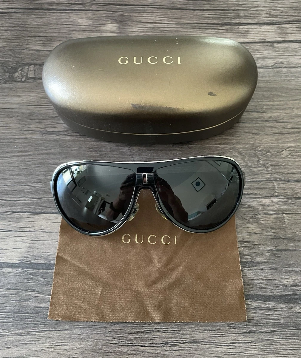 Gucci Silver Sunglasses for Men for sale | eBay