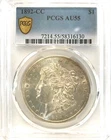 1892 CC Morgan Dollar PCGS AU55