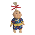 Vintage Cabbage Patch Kids Mini 4" Doll Toy 1995 Blonde 90's Style Outfit Girl