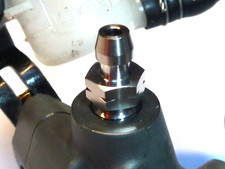 TITANIUM BRAKE Master cylinder BLEED NIPPLE  to fit BREMBO 19 RCS no rust