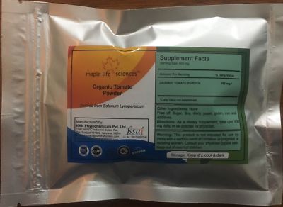 ORGANIC Tomato Powder  Solanum Lycopersicum  Pure & High Quality  NO Fillers