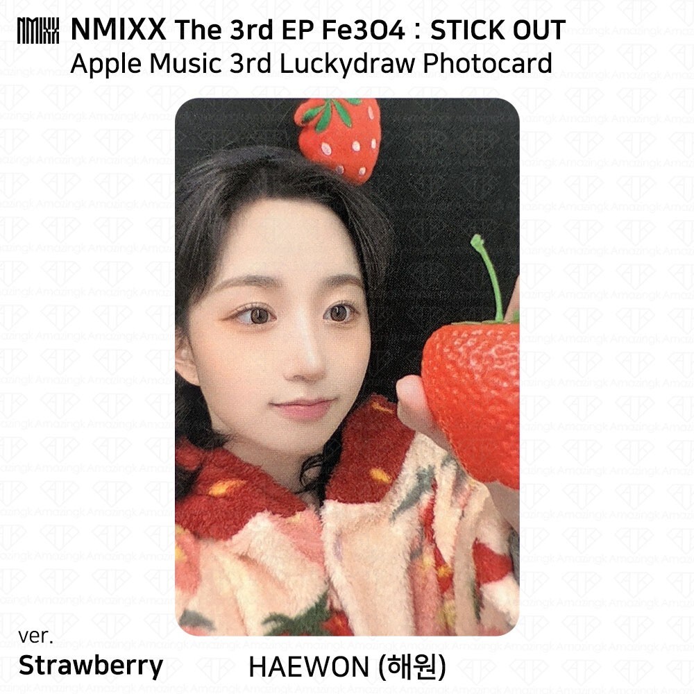 NMIXX The 3rd EP Album Fe3O4 : STICK OUT Apple Music 3rd Lucky