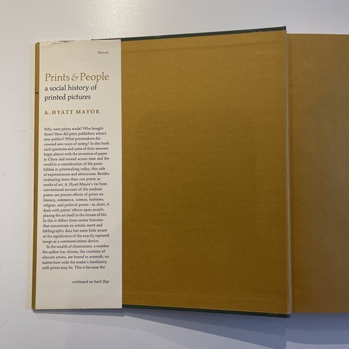 A. Hyatt Mayor PRINTS & PEOPLE A Social History of Printed Pictures 1st Edition - Picture 4 of 11