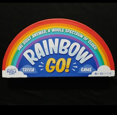 Rainbow Go Trivia Game Professor Puzzles